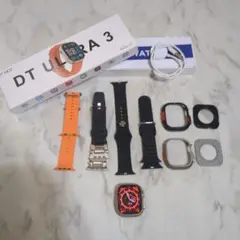DT Ultra 3 Pro チタニウム　スマートウォッチ