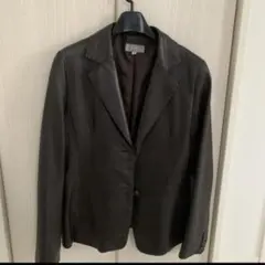 レザージャケット ダークブラウン　羊革