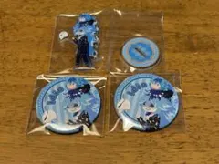 【未開封】ツイステ ツムステ イデア アクリルスタンド 缶バッジ ツムツム