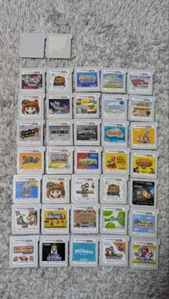 ニンテンドー3DSソフト 42本セット（2本ソフト不明5本落書き有り）