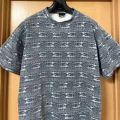 vintage 90's us製オールドサーフ 総柄ボーダーT Mグリーン - メルカリ