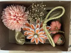 髪飾り　成人式、卒業式