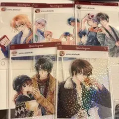 暁のヨナ　原画展　SNS風カード 5枚セット
