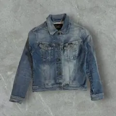 ラングラー デニムジャケット 色落ち フェード