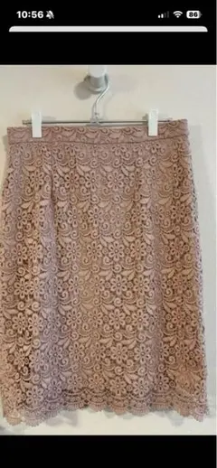 UNIQLOレース タイトスカート ひざ丈　L 未使用