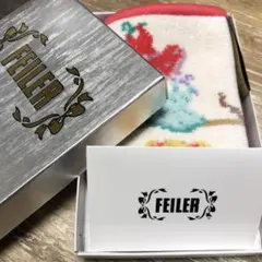 フェイラー　ハンカチ　バレリーナ柄