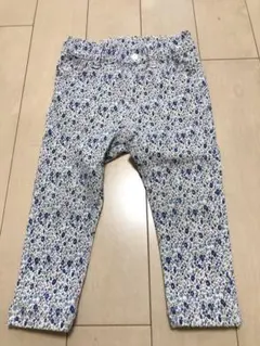 花柄 パンツ レギンス 80 女の子 スボン スパッツ