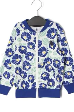 プチバトー( PETIT BATEAU )ジップアップ カーディガン 12ANS