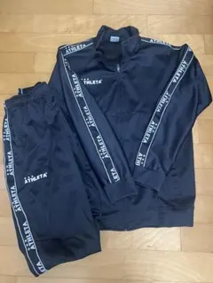 ATHLETA ブラック トレーニングウェアセット