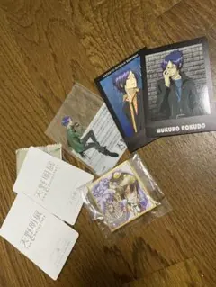 REBORN 天野明展　六道骸　雲雀恭弥　自撮り　ブロマイド　ミニ色紙