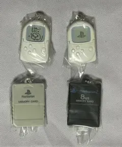 PlayStation ミニチュアチャーム 4種まとめ売り