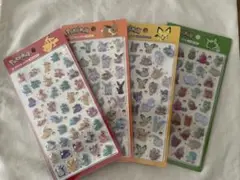 ポケモン　3Dクリスタルステッカー　ボンボンドロップシール　韓国