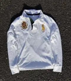 希少90s ralph lauren ポロシャツ長袖swag flexwitme