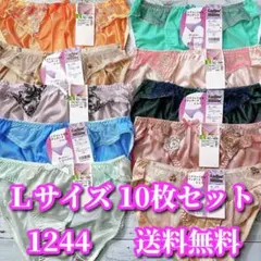 Lサイズ❤️10枚セット まとめ売り トリコット レディース ショーツ 1244