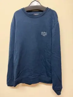 A.P.C. RUE MADE PARIS スウェット トレーナー Mネイビー