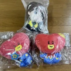 BTS tinytan BT21 一番くじ　ぬいぐるみ　V TATA まとめ売り