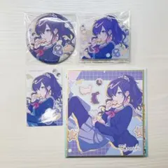 プロセカ バースデー 色紙 エピカ アクリルバッジ 缶バッジ 朝比奈まふゆ