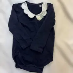 panpantutu ロンパース　ネイビー　80