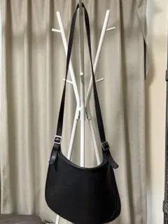 新進工房 大人バケットバッグ【黒】 3WAY トート/ショルダー おまけ付 