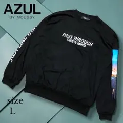 ドオーちゃ様専用 【AZUL by MOUSSY 】スウェット L フォトプリンのサムネイル