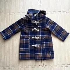 【クリーニング済み】Samansa Mos2 フード付きダッフルコート S