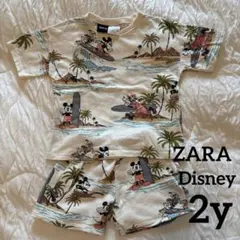 ZARA Disney 男の子 セットアップ 92cm ミッキー
