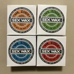 SEX WAXニュークラシックタイプ4個セット新品未使用のサムネイル