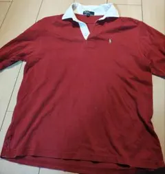 Polo by Ralph Lauren 赤 長袖ポロシャツ 150