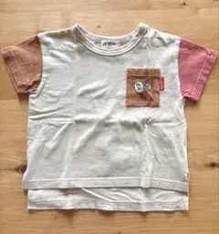 MAKE YOUR DAY 半袖Tシャツ ポケット付き キッズ