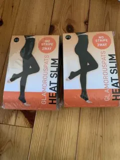 グラマラスパッツ　ヒートスリム　M-L ２個セット