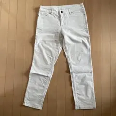 MUJI 無印良品　コーデュロイパンツ　オフホワイト