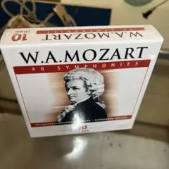W.A. MOZART 46 SYMPHONIES 10CD