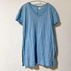 古着⭐︎Russell X【XL】ライトブルー 半袖Tシャツのサムネイル