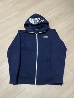 ノースフェイスジップパーカー ネイビー