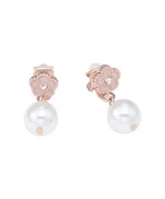 MARY QUANT マリークワント　ラメエポビジューデイジー イヤリング