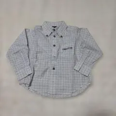 ⭐︎値下げ⭐︎COMME CA ISM チェック柄長袖シャツ 90