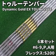 ⑳トゥルーテンパー ダイナミックゴールド S200 5番～PW用 6本セット