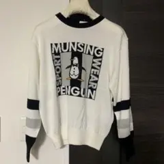 MUNSING WEAR glandslam マンシングウェア ペンギン ニット