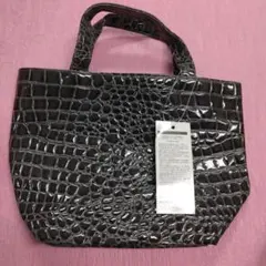 クロコダイル風トートバッグ
