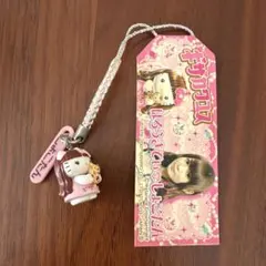 レア】ご当地キティ ハローキティ 根付 ストラップ しょこたん