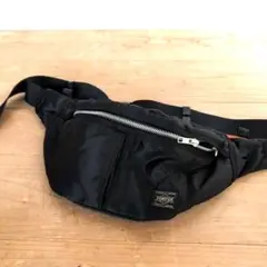 美品✨ ポーター　タンカー　ウエストバッグ 　ブラック　吉田カバン