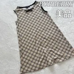 【美品】バーバリー ワンピース ノバチェック 110A キッズ Burberryのサムネイル