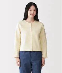 無印良品　スウェットカーディガン