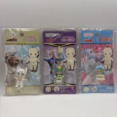 キュージョン　キューピー　3セット根付けストラップ