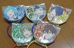 あんさんぶるスターズ 応援缶バッジ 流星隊 守沢千秋 深海奏汰 高峯翠 仙石忍