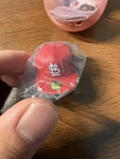 NEW ERA MLBキャップキーホルダー　セントルイスカージナルス