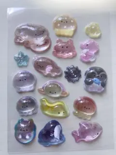 すみだ水族館　京都水族館　ボンボンドロップシールおすそ分け