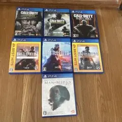 PS4 ソフト 8本セット まとめ売り - メルカリ