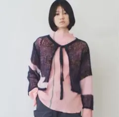 soduk patchwork knit cardiganのサムネイル