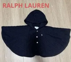 ラルフ・ローレン ベビーポンチョ ネイビー